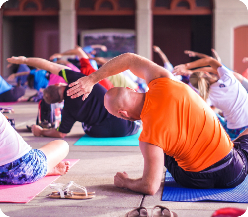 yoga class